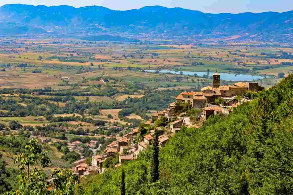 Poggio Bustone panorama